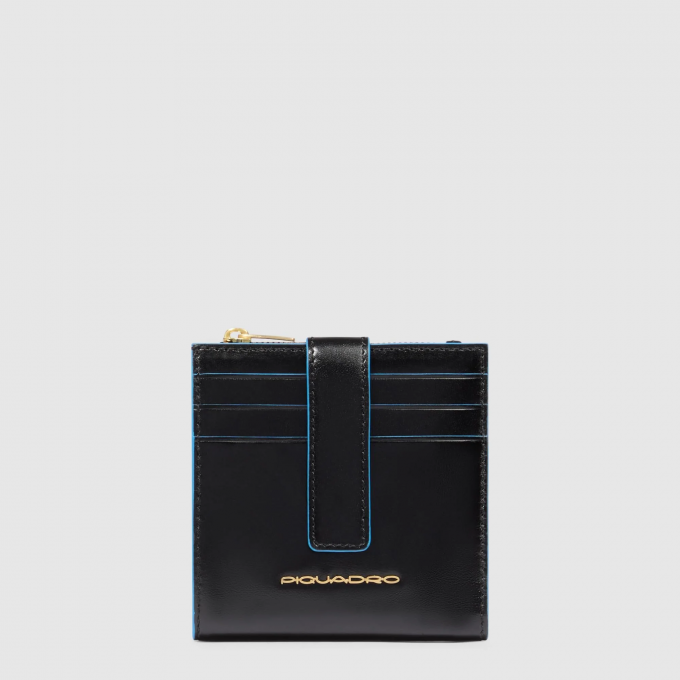 Чехол для кредитных карт PIQUADRO BLUE SQUARE черный PP6843B2R/N
