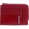 Чехол для кредитных карт PIQUADRO BLUE SQUARE (красный) PU1243B2R/R