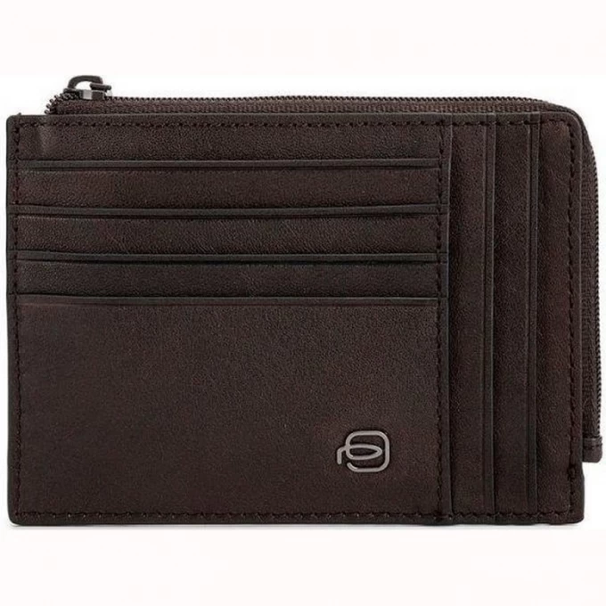 Чехол для кредитных карт PIQUADRO BLUE SQUARE (темно-коричневый) PU1243B3R/TM