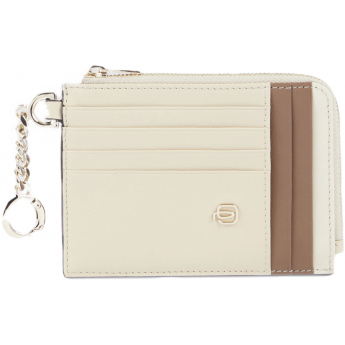 Чехол для кредитных карт PIQUADRO CIRCLE PP5910W92R/BECU бежевый/кофейный натур.кожа