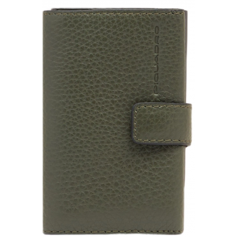 Чехол для кредитных карт PIQUADRO MODUS SPECIAL PP5649MOSR/VEVE оливковый металл/кожа