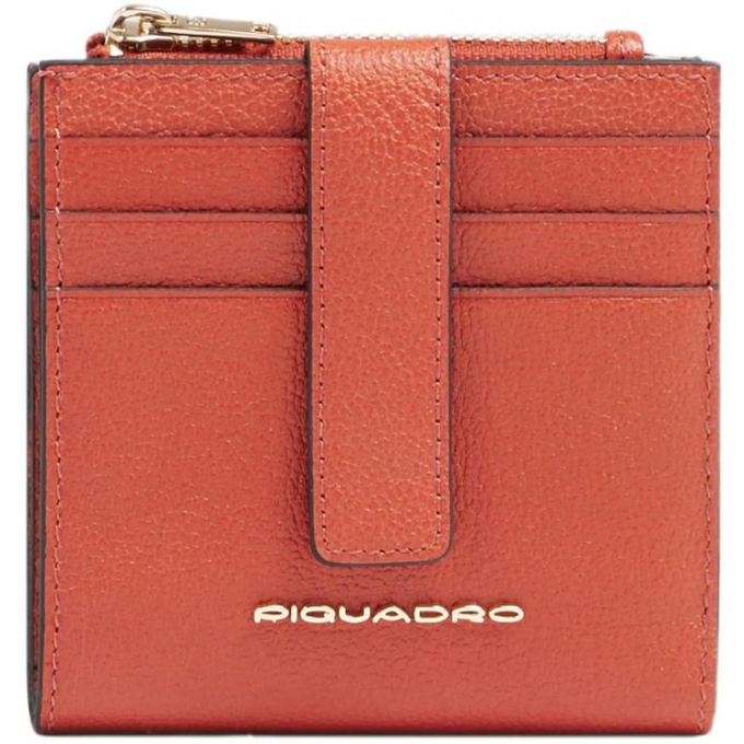 Чехол для кредитных карт PIQUADRO PATRICIA коралловый кожа PP6843W140R/AR
