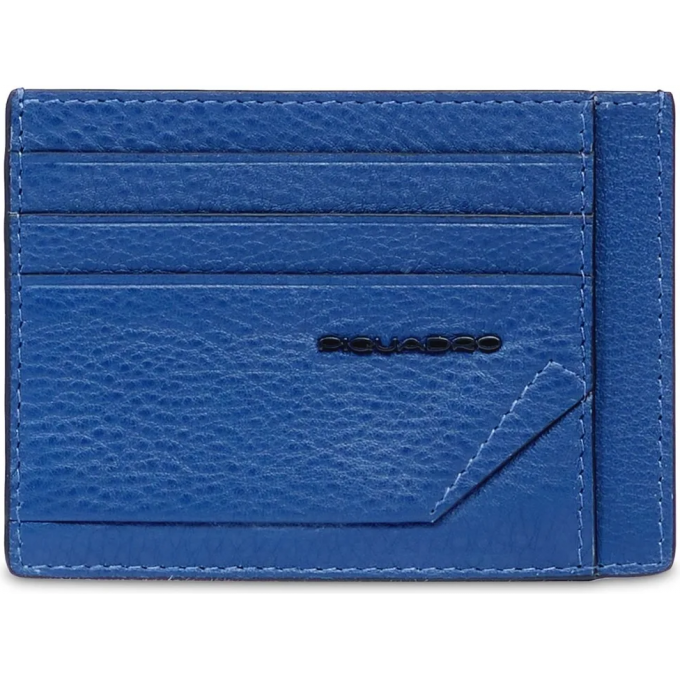 Чехол для кредитных карт PIQUADRO THAN синий натуральная кожа PP2762S135R/BLU Чехол для кредитных карт PIQUADRO THAN синий натуральная кожа PP2762S135R/BLU