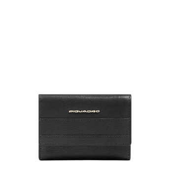 Кошелек женский PIQUADRO PATRICIA PD5216W140R/N черный Кошелек женский PIQUADRO PATRICIA PD5216W140R/N черный