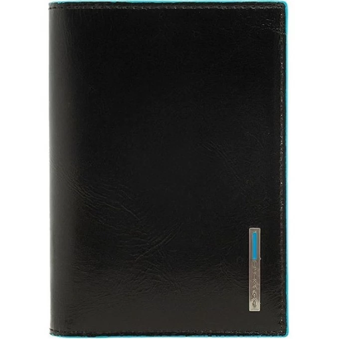 Обложка для документов PIQUADRO BLUE SQUARE черная PP5256B2/N Обложка для документов PIQUADRO BLUE SQUARE черная PP5256B2/N