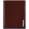 Обложка для паспорта PIQUADRO BLUE SQUARE (коричневый) PP1660B2/MO