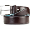 Ремень мужской PIQUADRO BLUE SQUARE (коричневый) CU3254B2/MO