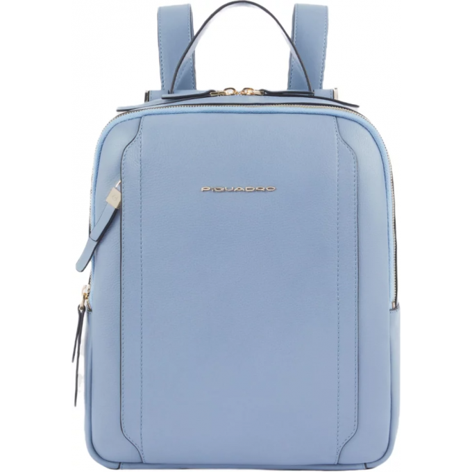 Рюкзак женский PIQUADRO CIRCLE голубой кожа CA5566W92/AZ3