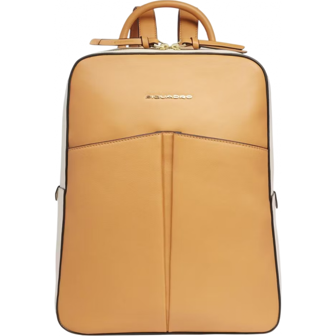 Рюкзак женский PIQUADRO ASHLEY охра/бежевый/натуральная кожа CA6455W134/AR