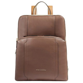 Рюкзак женский PIQUADRO CIRCLE CA6216W92/MBE коричневый/бежевый