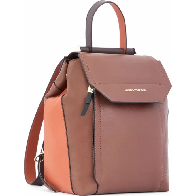 Рюкзак женский PIQUADRO CIRCLE коричневый CA4579W92/MAR Рюкзак женский PIQUADRO CIRCLE коричневый CA4579W92/MAR