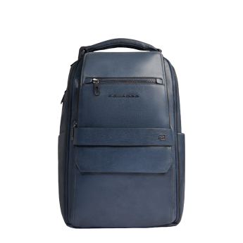 Рюкзак мужской PIQUADRO SOLM CA7021S141/AV серо-голубой кожа