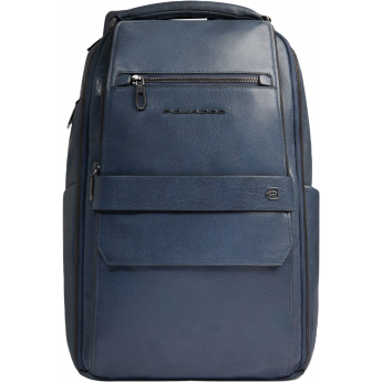 Рюкзак мужской PIQUADRO SOLM CA7022S141/AV серо-голубой кожа