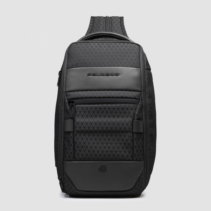 Рюкзак слинг мужской PIQUADRO HEX черный CA6826W139/N