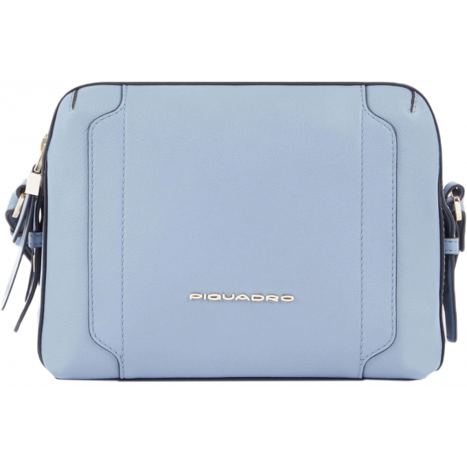 Сумка женская PIQUADRO CIRCLE голубая натуральная кожа BD4870W92/AZ3