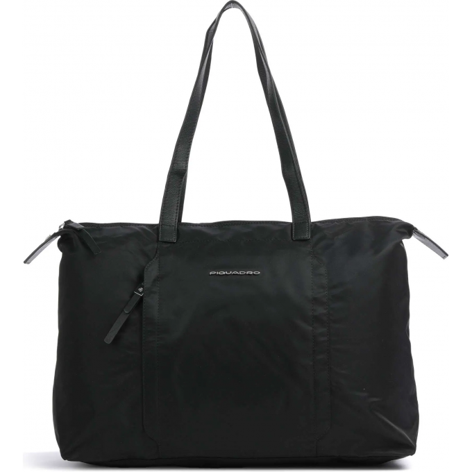 Сумка женская PIQUADRO LYRA черный ткань/кожа BD6723W92T/N