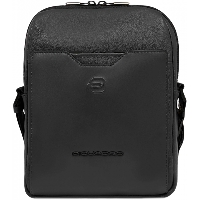 Сумка мужская PIQUADRO AEL черная натуральная кожа CA6917S142/N