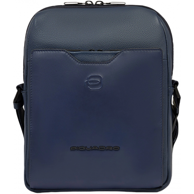 Сумка мужская PIQUADRO AEL синяя натуральная кожа CA6917S142/BLU