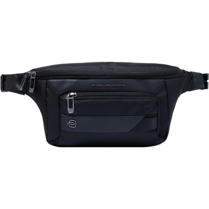 Сумка на пояс PIQUADRO NEVET черный CA2174W132/N Сумка на пояс PIQUADRO NEVET черный CA2174W132/N